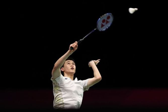 I’m really proud of myself after almost upsetting second seed Chou, says Tokyo Olympics' youngest badminton player Brian Yang
