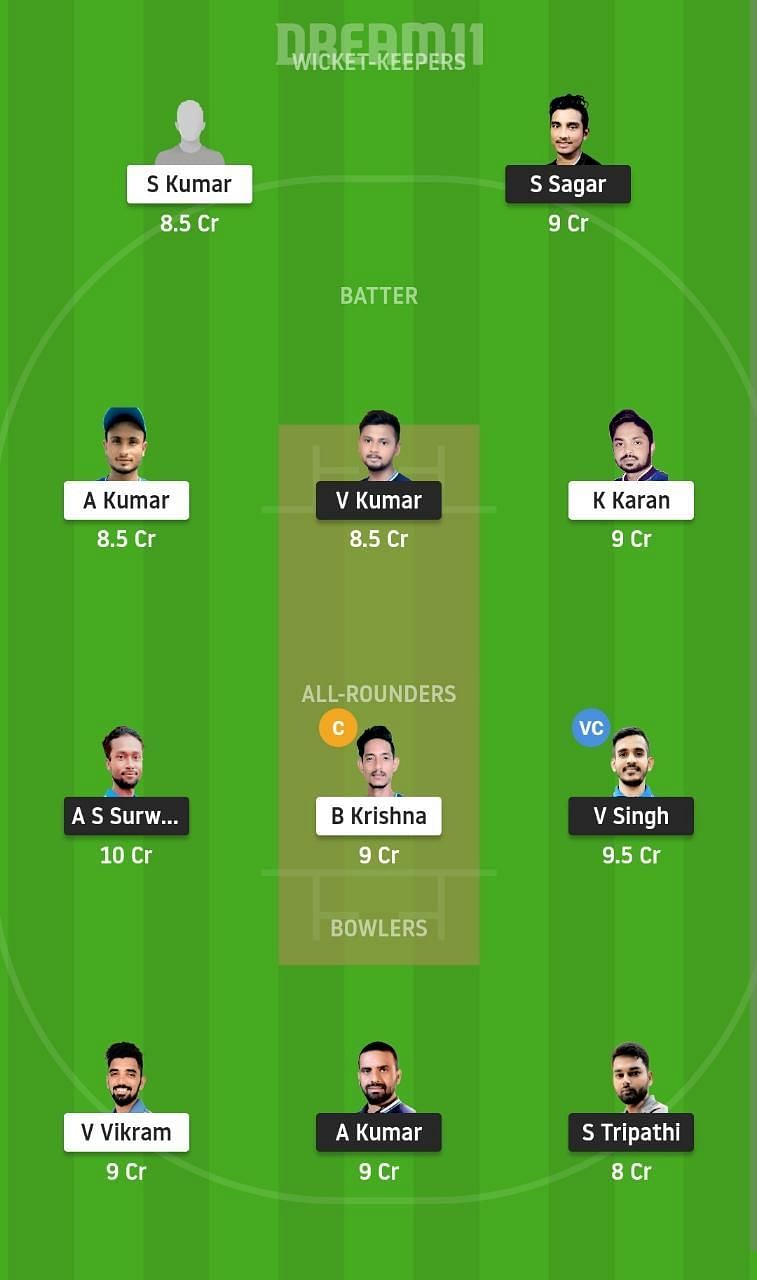 JAM vs SIN Dream11 Fantasy Suggestion #1