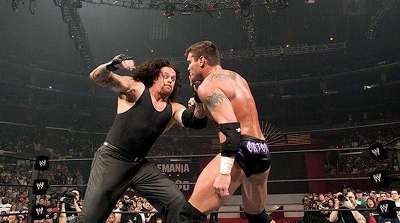 Randy Orton Vs. The Undertaker at WrestleMania 21