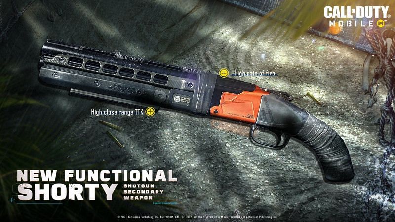 Shorty is the brand new secondary weapon in COD Mobile (Image via Call of Duty Mobile)