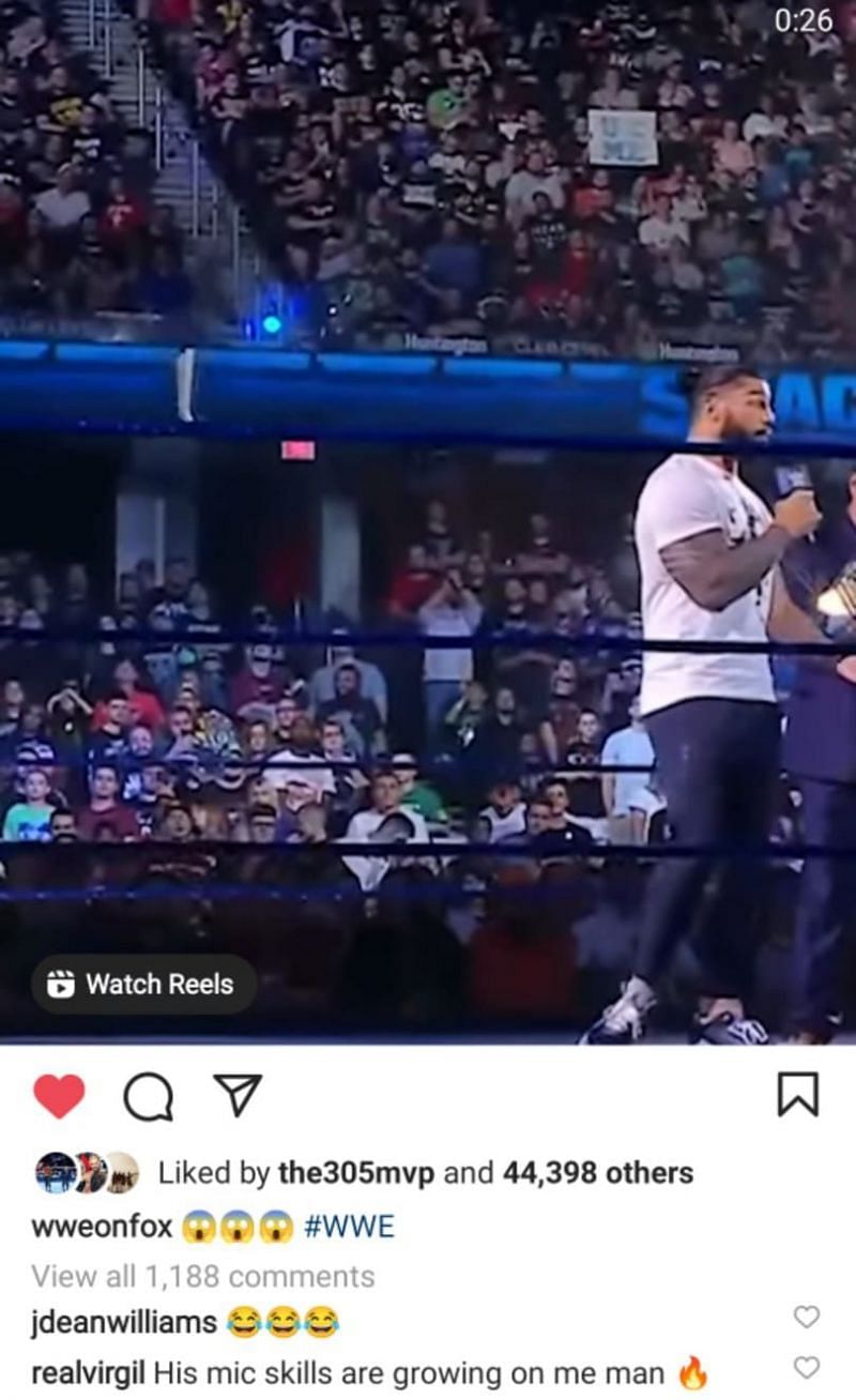 Here&#039;s the comment made by Virgil as he praised Roman Reigns&#039; mic skills