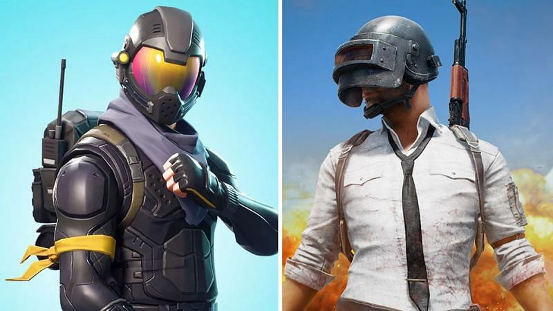 Fortnite and PUBG. Image via BBC