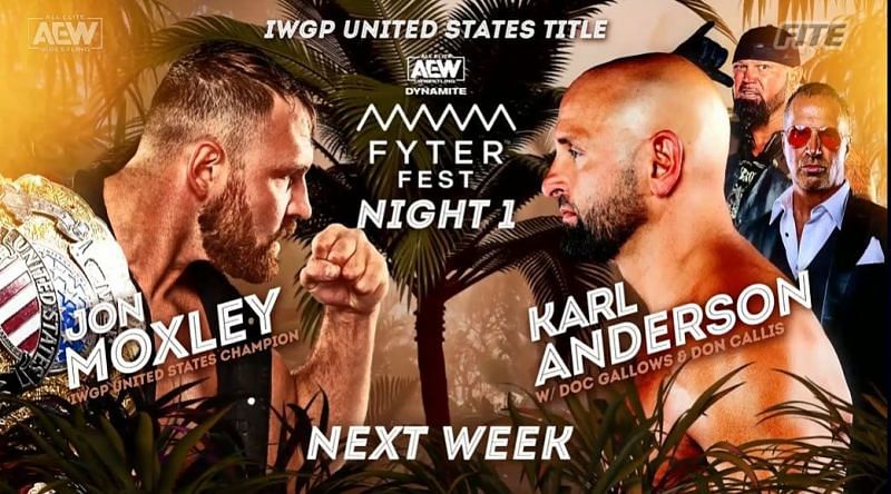 Jon Moxley is set to appear on the first night of AEW Dynamite: Fyter Fest!
