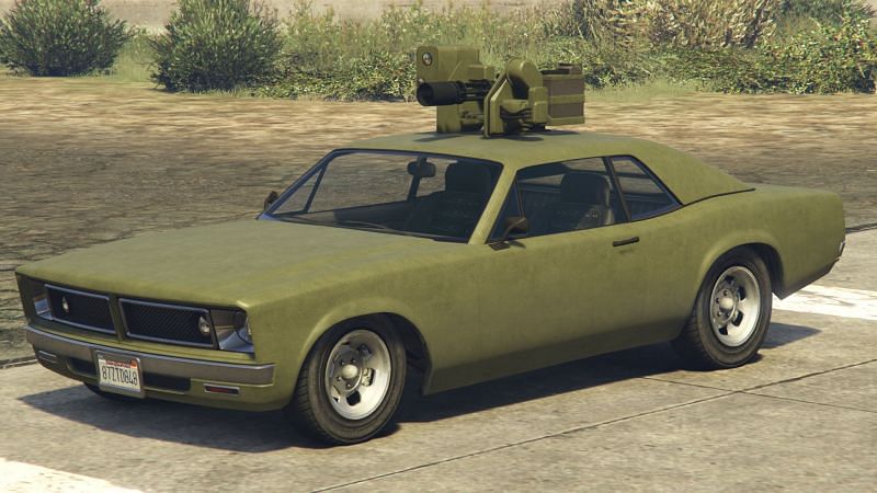 The Weaponized Tampa (Image via GTA Wiki)