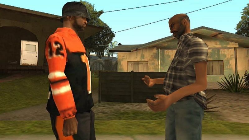 GTA San Andreas is made all the funnier by their NPCs (Image via Real KeV3n, YouTube)