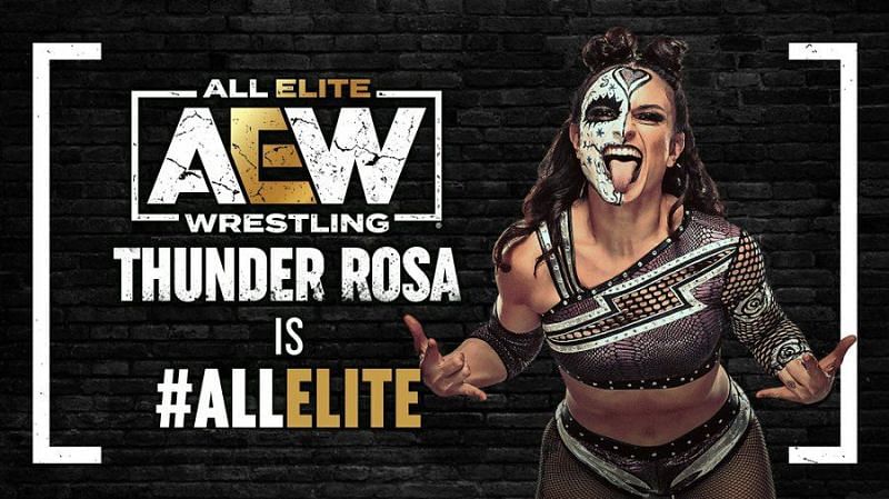 Thunder Rosa is the latest big name to become All Elite