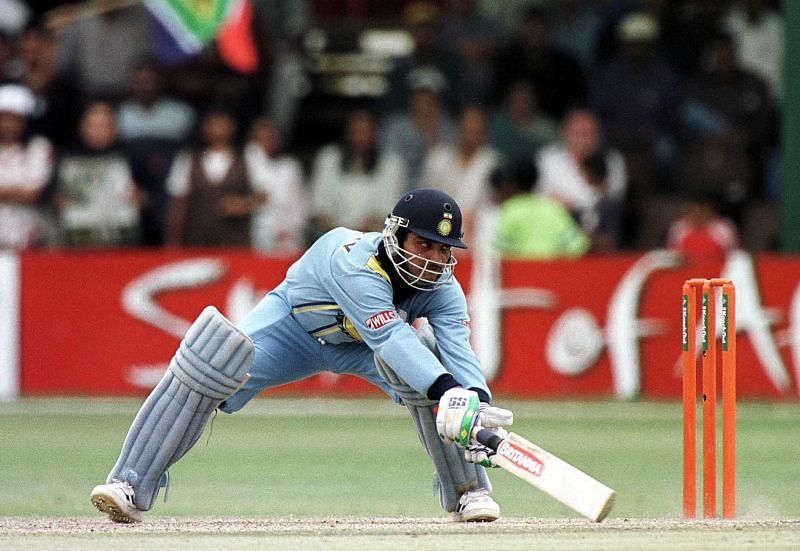 Sourav Ganguly was in prime form in the match against South Africa.