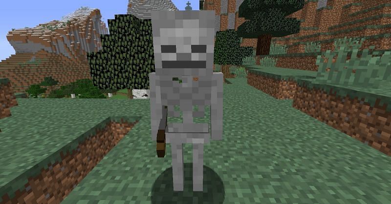 Skeleton (Image via Minecraft)