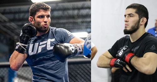 Images via Instagram @thiagomoisesmma @islam_makhachev