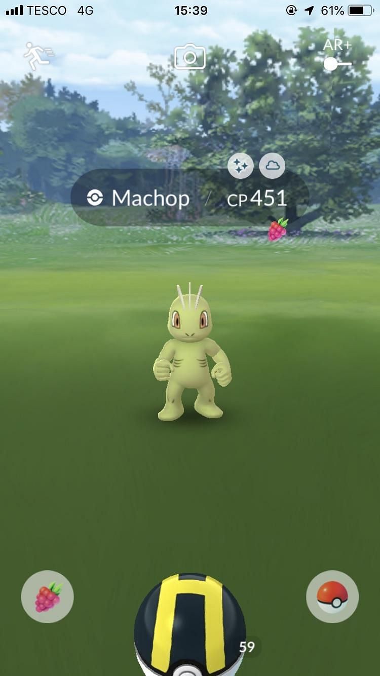 Machop in Pokemon Go