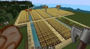 Minecraft Wheat Farm Design