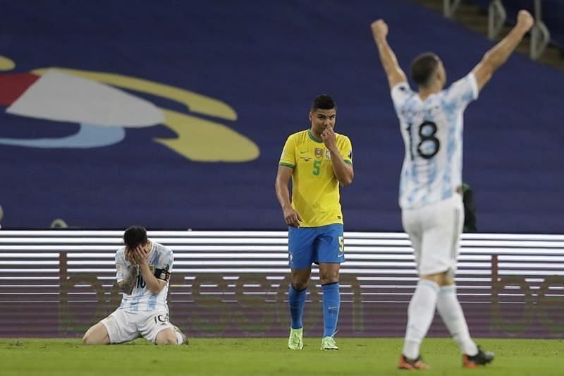 Brazil had more than twice the number of shots than Argentina but couldn&#039;t make it count