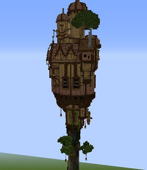 A large treehouse (Image via u/SquawkaZ on Reddit) 