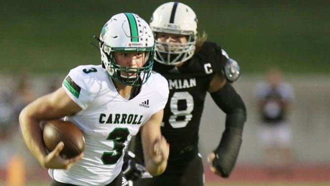 Why did Quinn Ewers de-commit from Texas and decide to play college football at OSU?