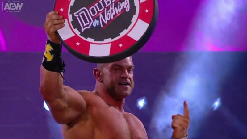 Brian Cage won the Casino Ladder Match on his debut