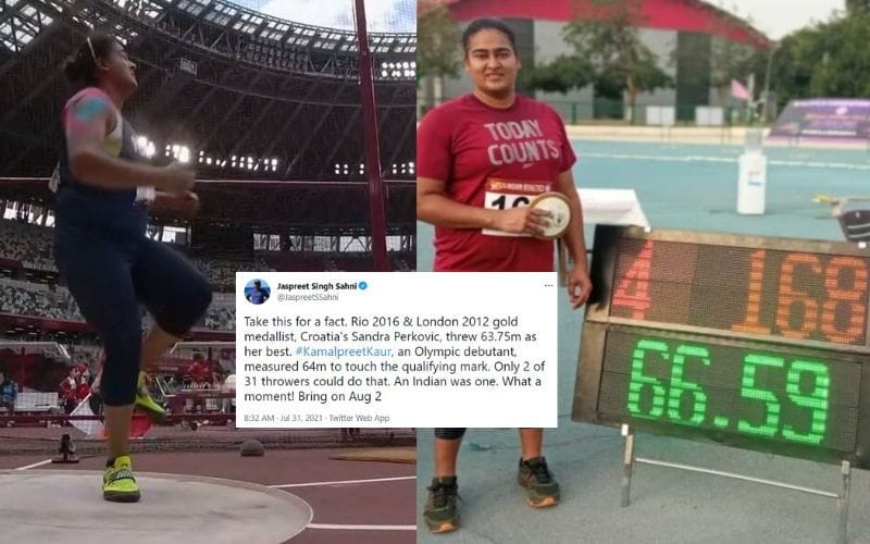 "Medal Contender!" Twitter celebrates Kamalpreet Kaur as she qualifies