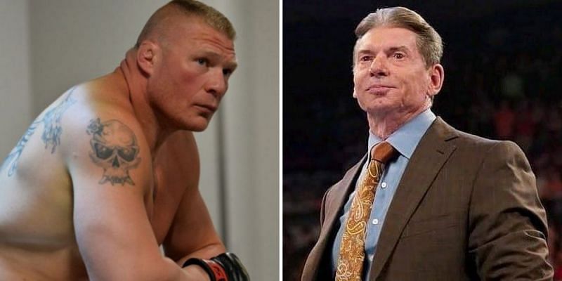 Brock Lesnar and Vince McMahon