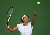 A wrist injury forced Sania Mirza to retire from her singles match in 2008