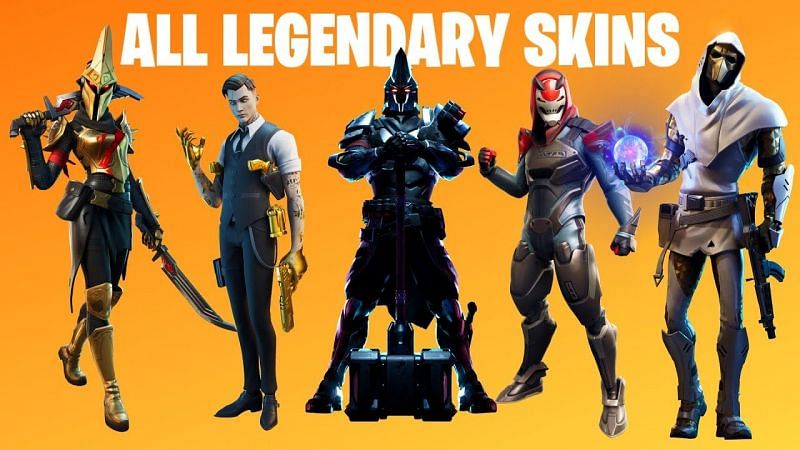Legendary skins. Image via YouTube