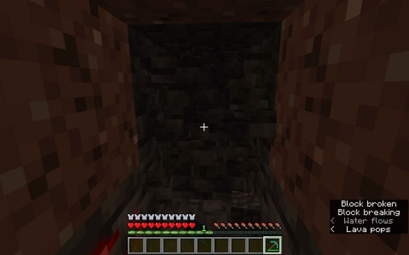 How to find a lava pool in Minecraft