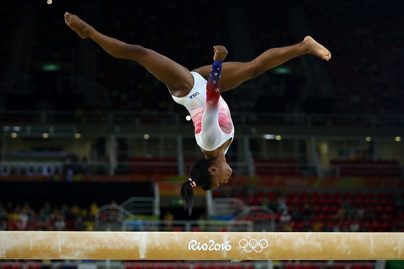 Simone Biles at the 2016 Rio Olympics