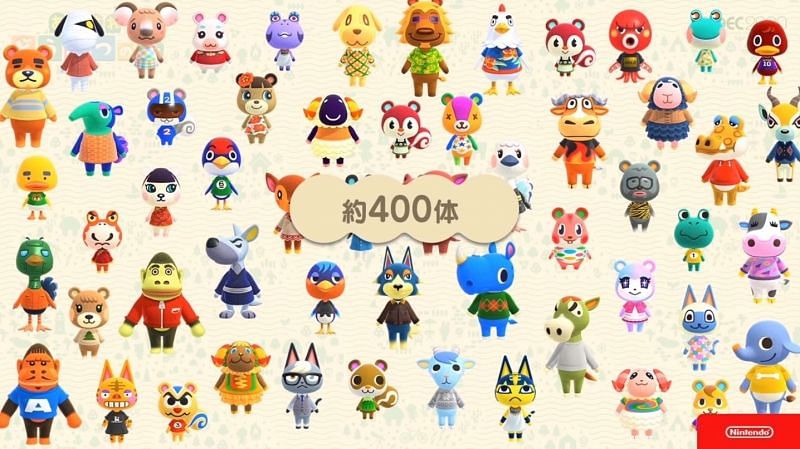 Villagers in Animal Crossing (Image via Nintendo Soup)