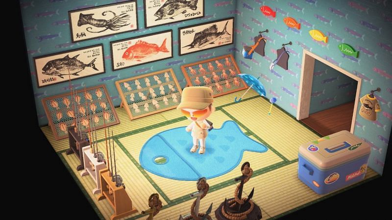 Animal Crossing: New Horizons player showing off Fishing Tourney haul (Image via Reddit)
