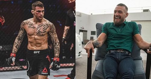 Images via Instagram @thenotoriousmma @dustinpoirier