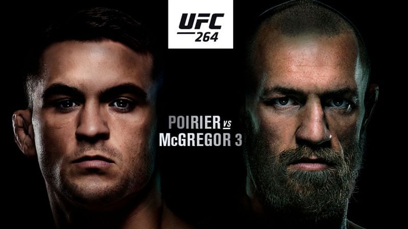 UFC 264 official poster [Photo credit: T-Mobile Arena]
