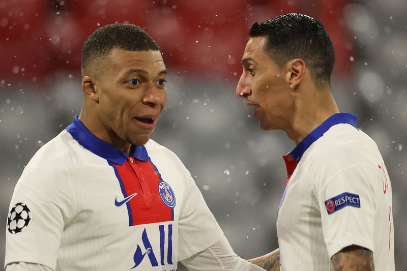 Paris St. Germain are likely to be without Kylian Mbappe and Angel Di Maria when they take on Genoa