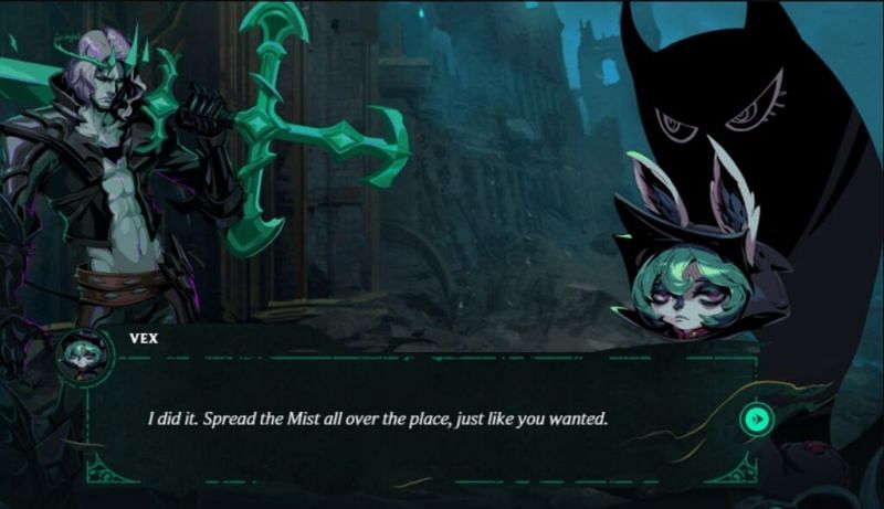 Viego and Vex featured in Sentinels of Light in-client novel (Screengrab via Riot Games - League of Legends)