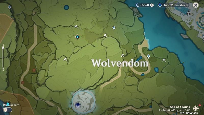 White Iron Chunks at Wolvendom (image via Genshin Impact)