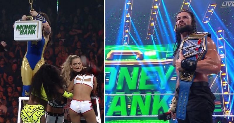 There were several obvious botches last night at Money in the Bank