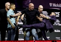 "I'm gonna slap him" - When Dustin Poirier warned Dana White to keep Conor McGregor away at UFC 264 press conference