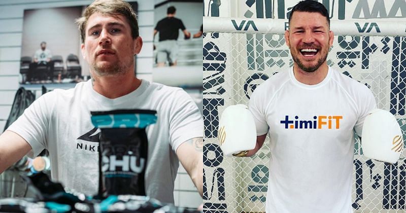 Darren Till (left); Michael Bisping (right) [Images Courtesy: @darrentill2 and @mikebisping on Instagram]