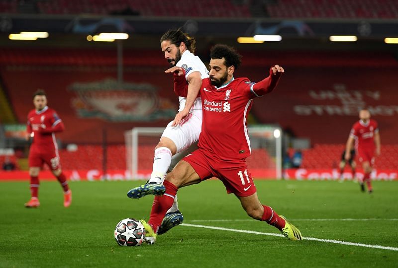 Isco in action for Real Madrid against Liverpool