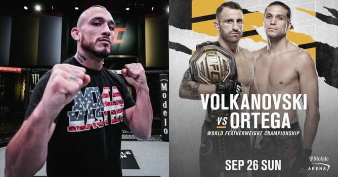 UFC featherweight Danny Chavez predicts how the Alexander Volkanovski vs Brian Ortega title fight goes at UFC 266