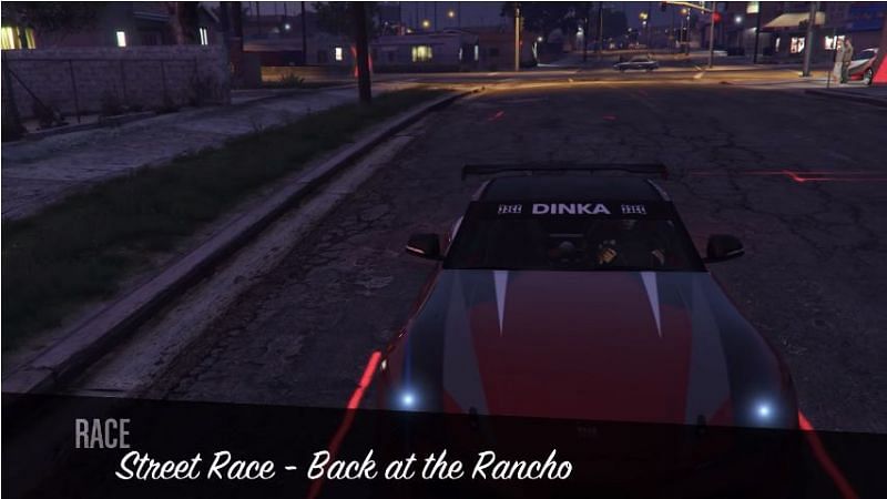 Street Race - Back at the Rancho (Image via Reiji, YouTube)