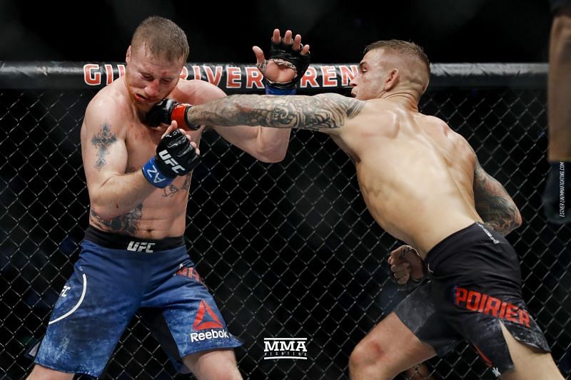 Dustin Poirier vs Justin Gaethje