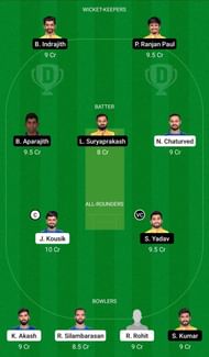 SMP vs NRK Dream11 Team - 1 TNPL Fantasy Suggestion #1: