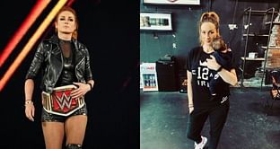 When did Becky Lynch give birth?