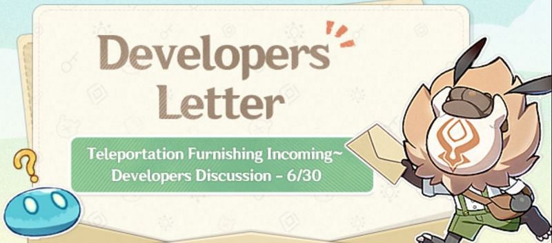 June 30th&#039;s Developers Letter is quite interesting (Image via HoYoLAB)