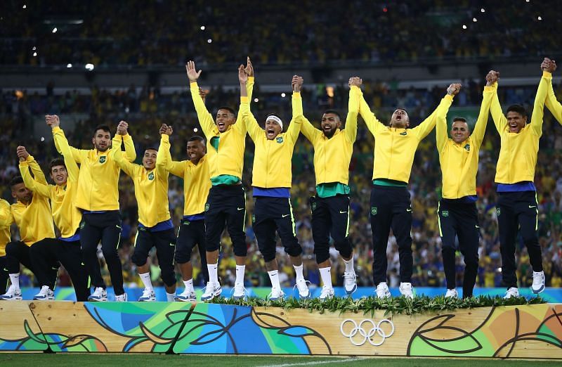 Brazil won the gold medal in 2016 Olympics