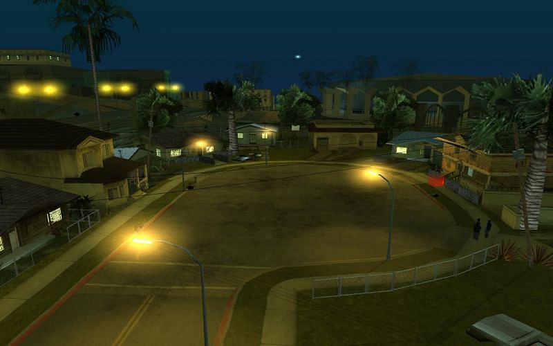Grove Street is hands down one of the most well known GTA locations of all time (Image via GTA Wiki)