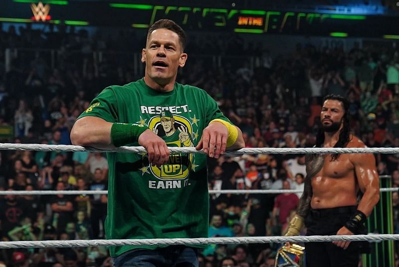 John Cena and Roman Reigns