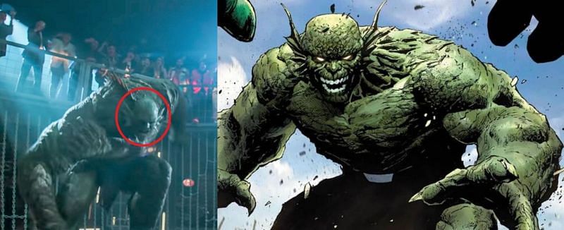 Abomination in the teaser and comics. (Image via: Marvel Studios)
