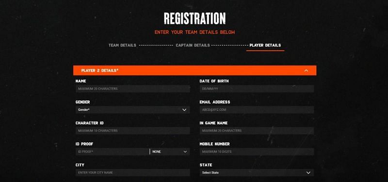 Registration (Image via Battlegrounds Mobile India)