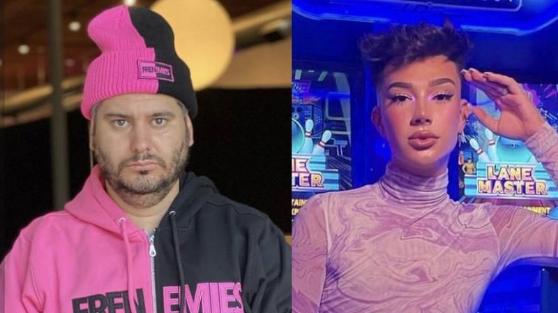 Ethan Klein drags James Charles for going to an arcade with his zipper down (Image via Instagram)