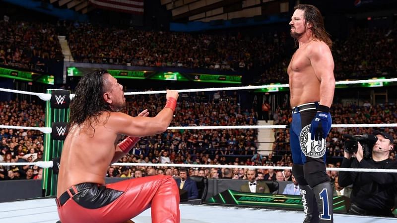 AJ Styles vs. Shinsuke Nakamura in WWE