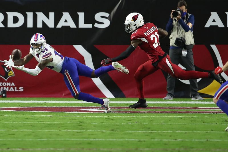 Stefon Diggs leads NFL in catches and receptions for Buffalo Bills
